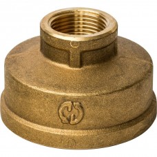 Муфта латунная переходная Ду15 х Ду10 (1/2"х3/8")