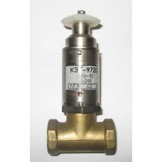 Электромагнитный клапан КЭГ-9720 Ду-20 с ручным взводом (40V)