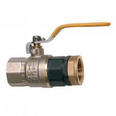 Кран изолирующий  1/2" ИСКВВ-15 (Ду15) гайка/гайка 