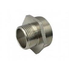 Ниппель  никелированный переходной Ду32 х Ду15 (1 1/4 х1/2" )
